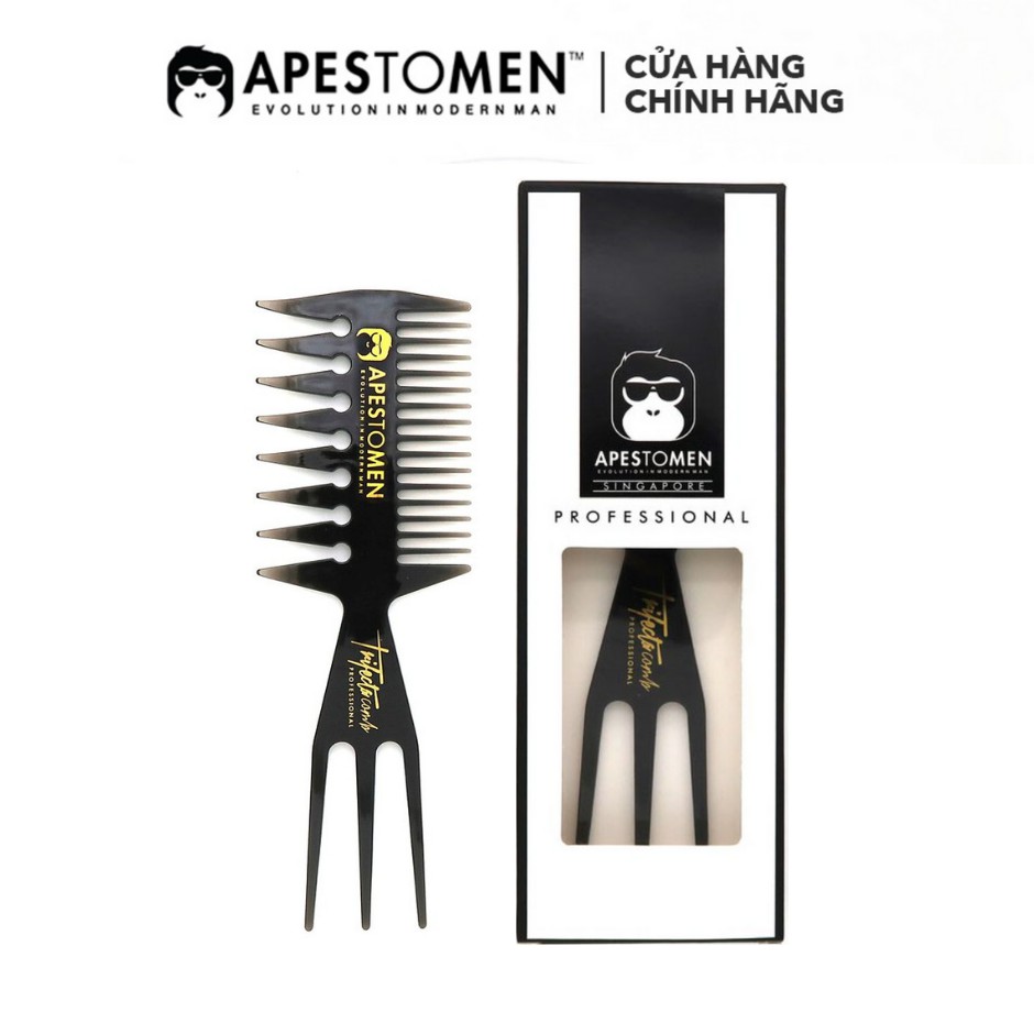 Lược Tạo Kiểu Tóc 3in1 Apestomen Trifecta Comb