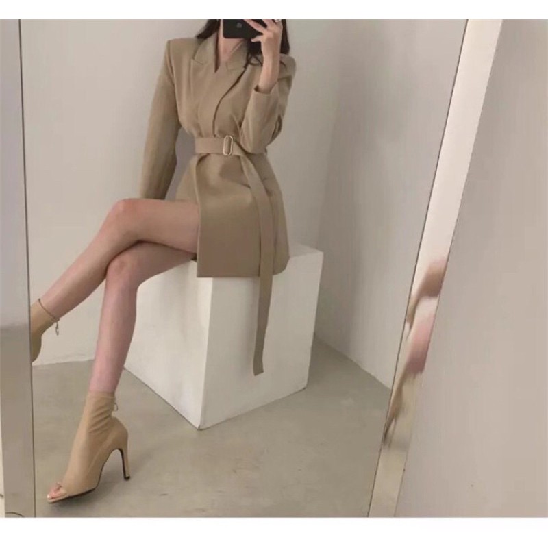 ÁO KHOÁC NỮ BLAZER HAI LỚP TRƠN PHONG CÁCH HÀN QUỐC MẪU MỚI MÃ QC001 | BigBuy360 - bigbuy360.vn