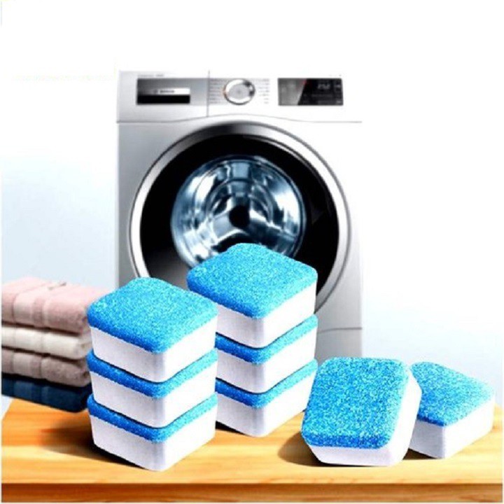 Hộp 12 viên tẩy lồng máy giặt tiện dụng