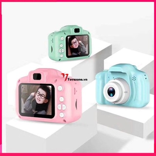 🤟Có hàng🤟Máy ảnh kỹ thuật số2 inch mini 1080p kèm phụ kiện dễ thương xinh xắn dành cho bé
