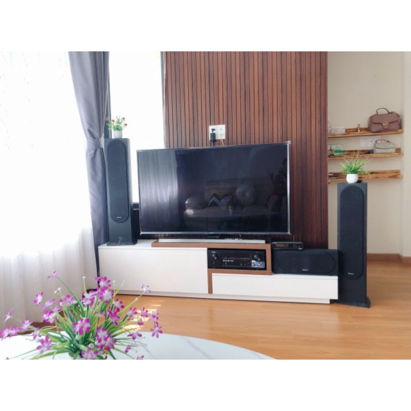 Tủ tivi gỗ công nghiệp
