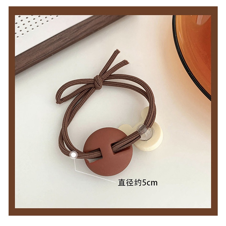 [SÉT 10 #DÂY] Dây buộc cột tóc co giãn họa tiết đính thỏ/sọc stick/hoa phong cách Hàn Quốc thời trang mùa hè cho nữ GC02