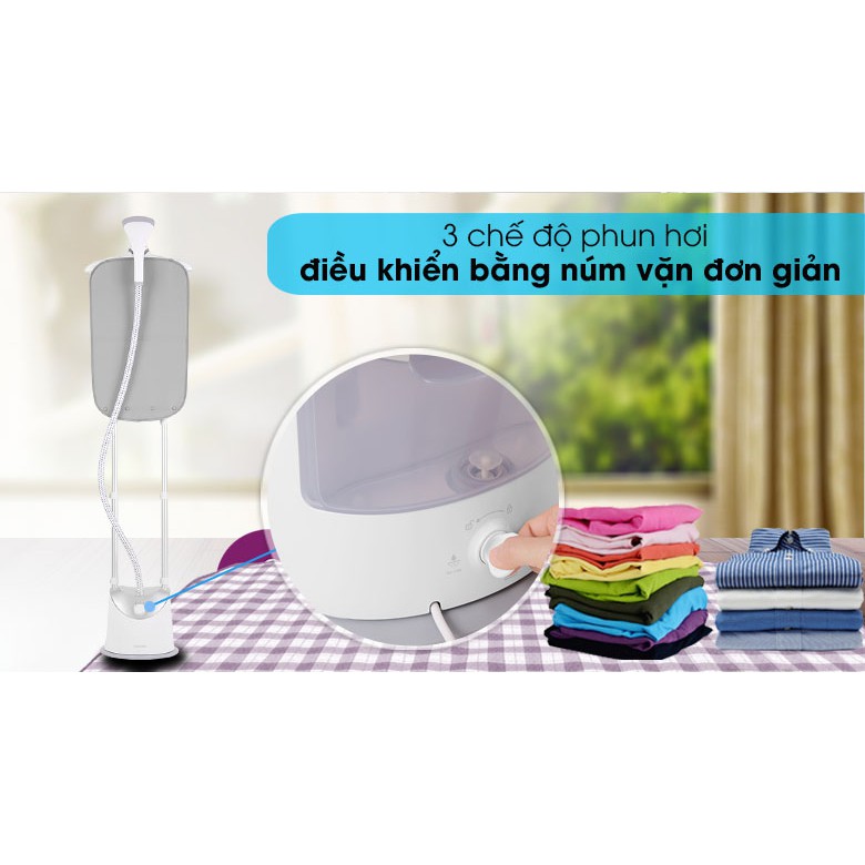 Bàn ủi hơi nước đứng Philips GC482 GC485 GC487 - Hàng chính hãng