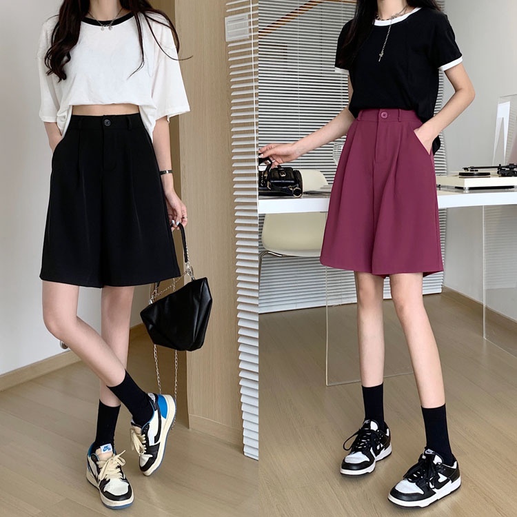 Quần Short Lưng Cao Dáng Ôm Thời Trang Trẻ Trung 51257