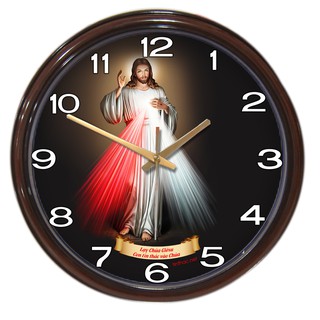 Đồng Hồ hình Chúa Thương Xót Cứu Thế Sang Trọng Trang Trí Quà Tặng