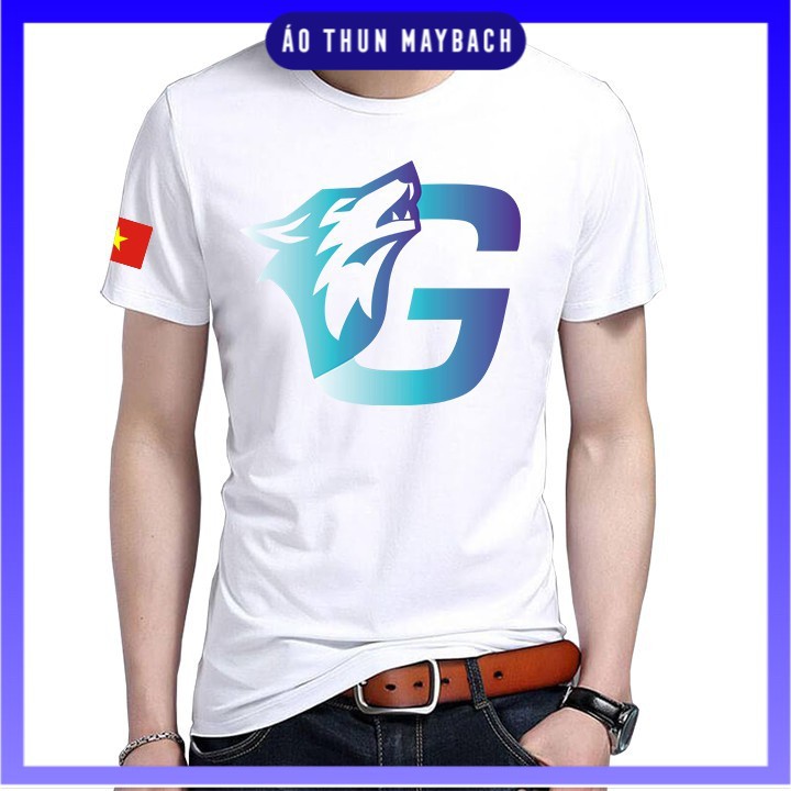 Áo Free Fire - Áo FF in logo Team Team GOW - God Of Wolf - GAO Bạc TV