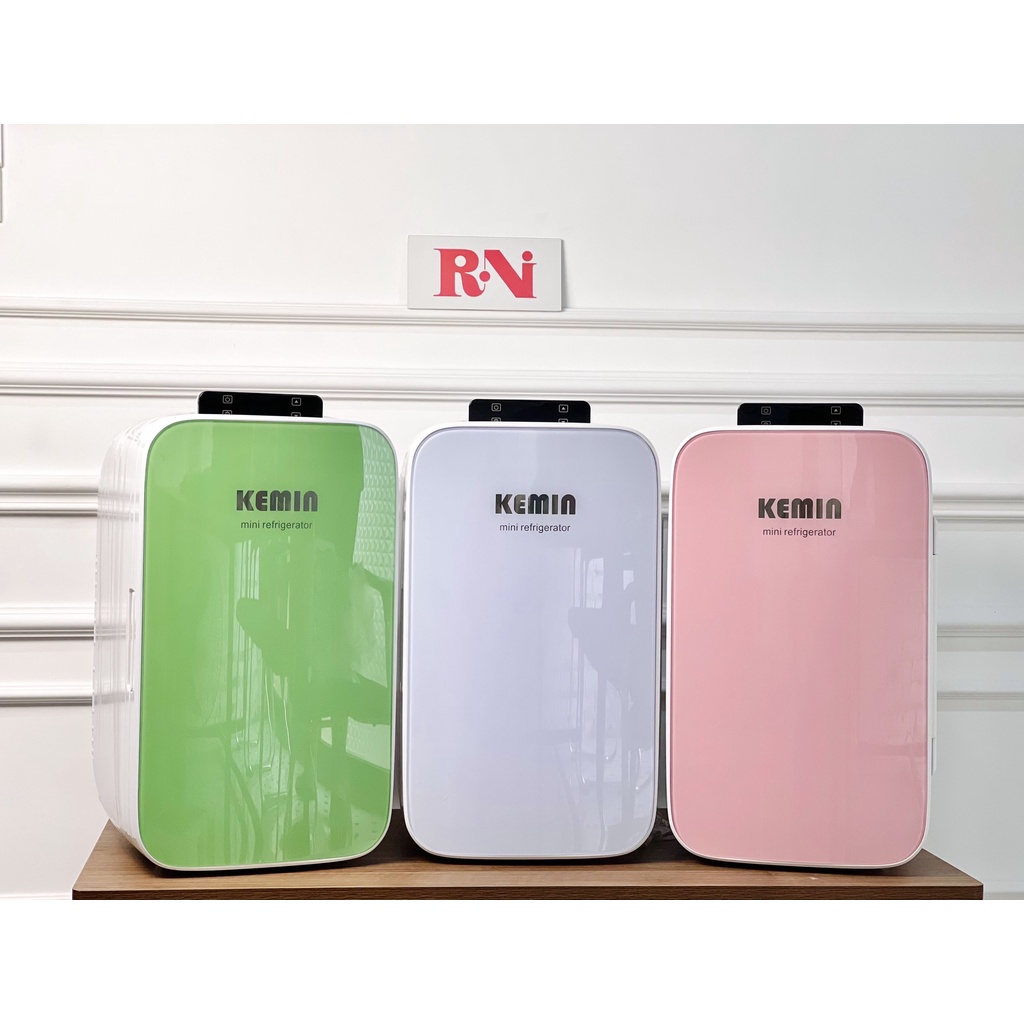 Tủ lạnh mini KEMIN K25- 25L chính hãng chỉnh nhiệt- Dùng ở nhà và ô tô, 2 chiều nóng lạnh