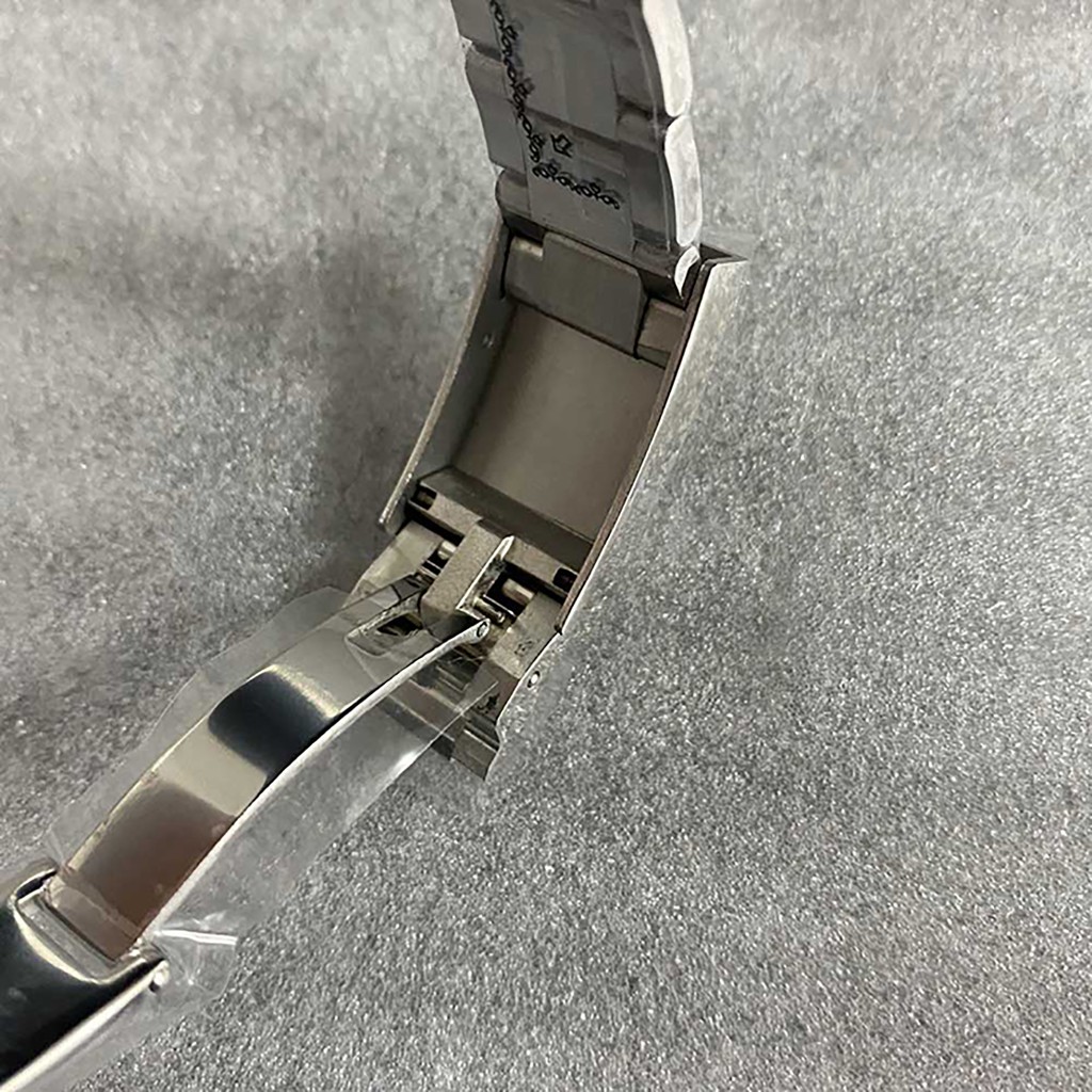 Dây đeo bằng thép không gỉ có kính cho đồng hồ thông minh NH35/36/4R