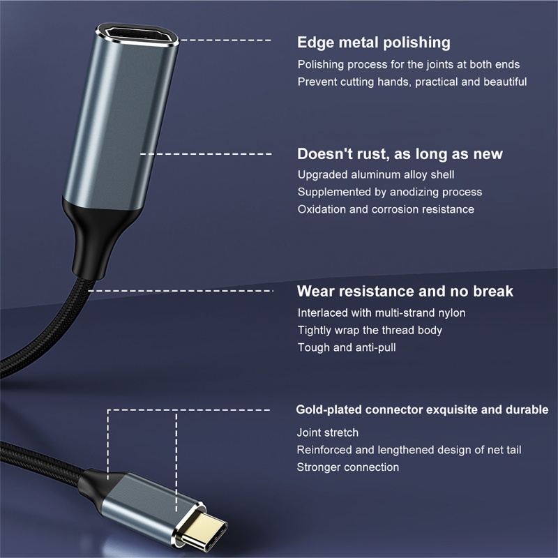 Cáp ChuyểN ĐổI Dữ LiệU USB3.1 Sang 4k 30hz btsg