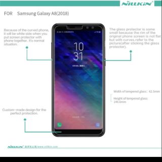 Kính cường lực Nillkin Samsung Galaxy A8 2018 Amazing 9H