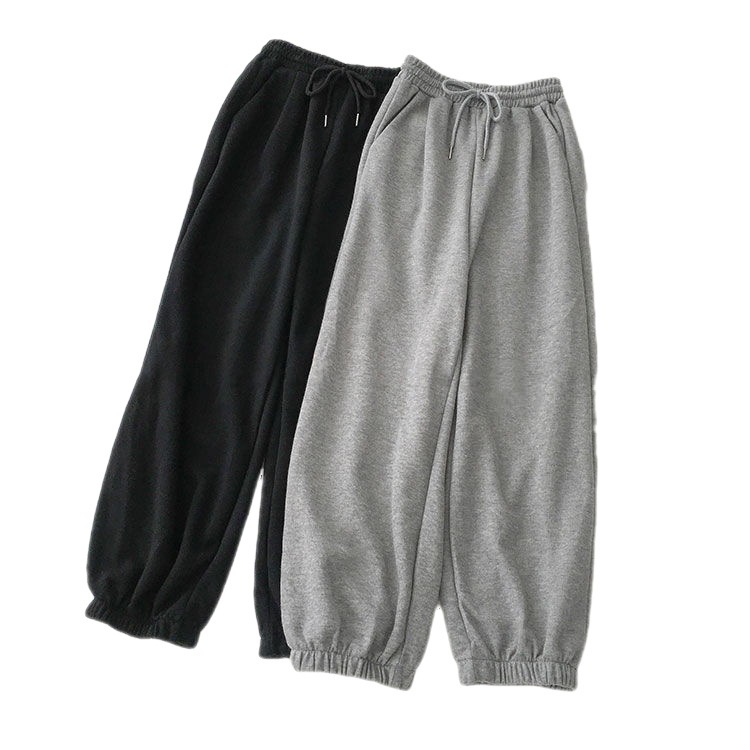 Quần ống rộng nữ ,quần jogger thể thao unisex dày dặn phong cách Ulzzang