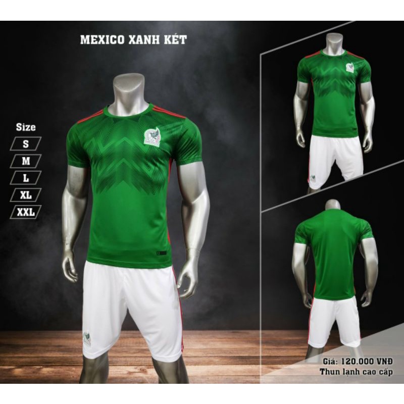 BỘ ĐỒ ĐÁ BÓNG MEXICO 2022_2023