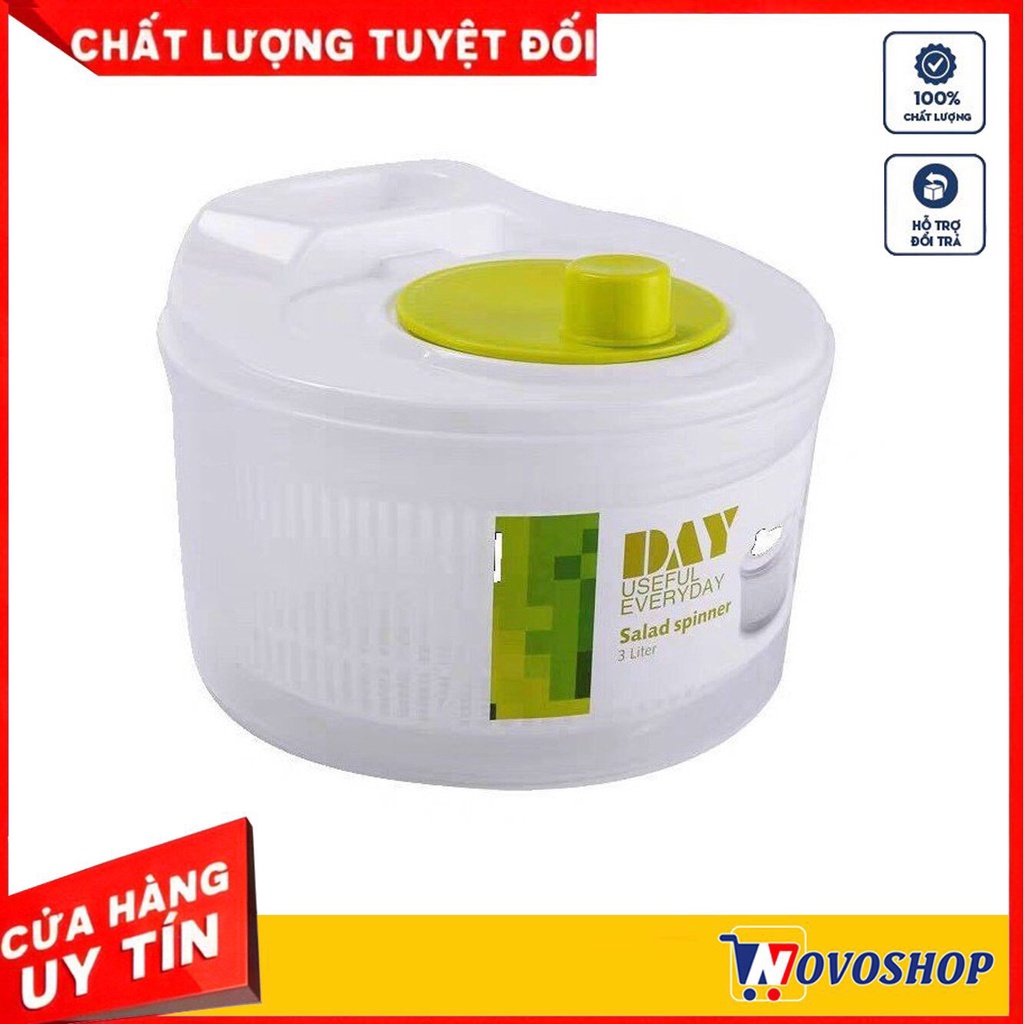 Rổ quay rau chính hãng IK làm ráo rau ngay tức thì, giữ được độ tươi lâu của thực phẩm