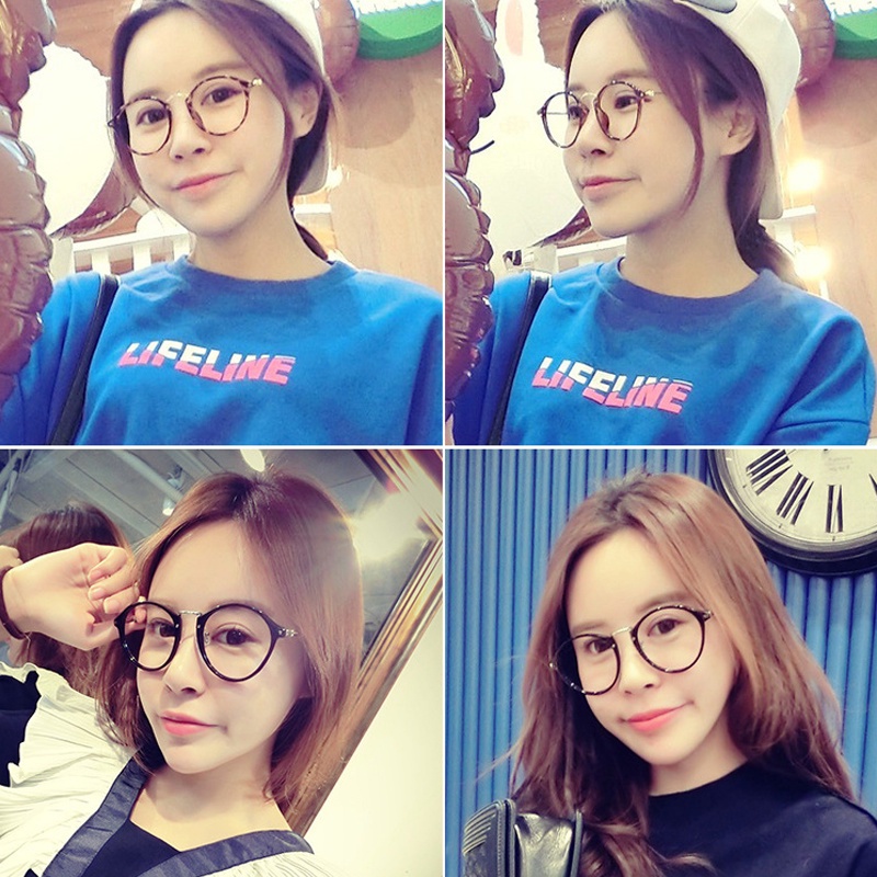 Mắt Kính Chống Tia Bức Xạ / Ánh Sáng Xanh Thời Trang Phương Tây Thoải Mái Cho Nam Nữ