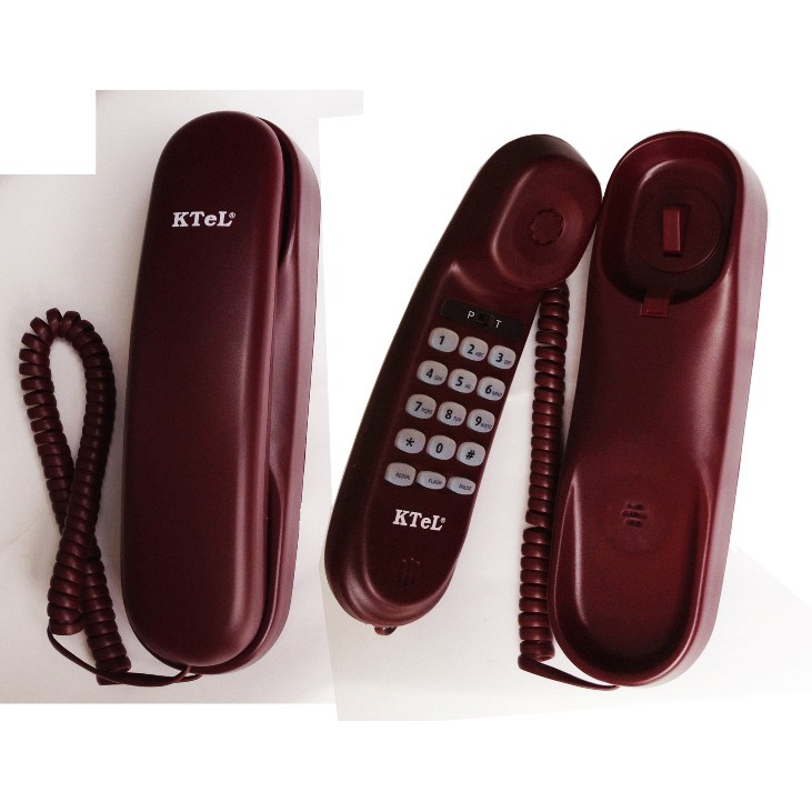 Điện thoại có dây cố định để bàn, treo tường dùng cho điện thoại văn phòng, điện thoại khách sạn, gia đình KTeL 238