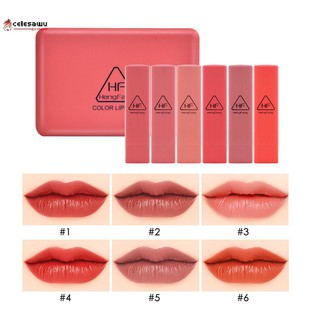 ✨[HàNg MớI Về] Set 6 Son ThỏI LâU TrôI VớI NhiềU TôNg MàU HợP ThờI Trang