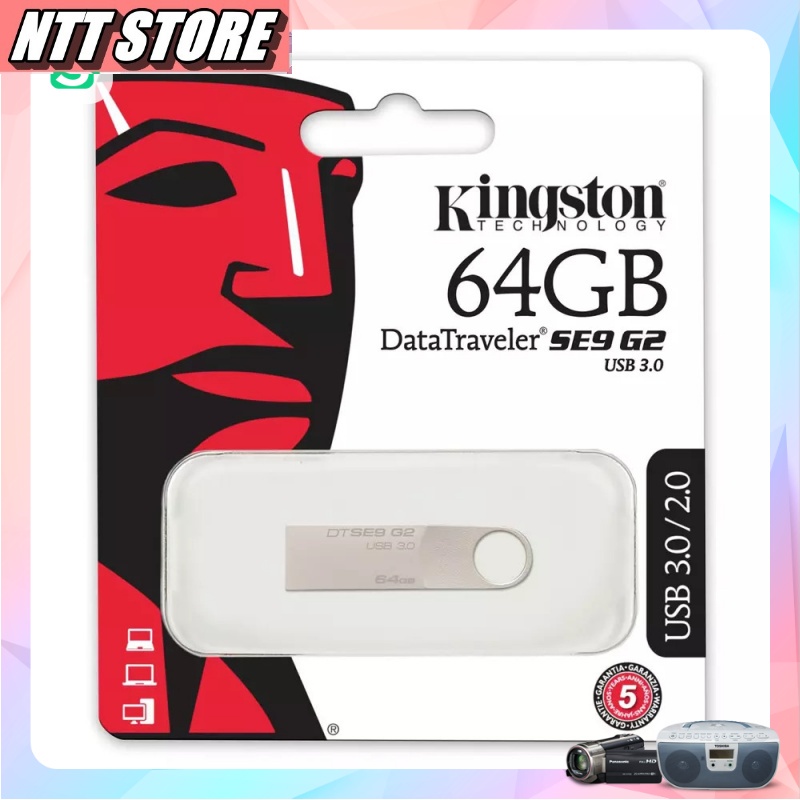 Usb KT hàng nhập khẩu mới 100%  8gb / 16gb / 32gb / 64gb  chuẩn 2.0  bảo hành 12 tháng (giao mẫu ngẫu nhiên) - NTT Store