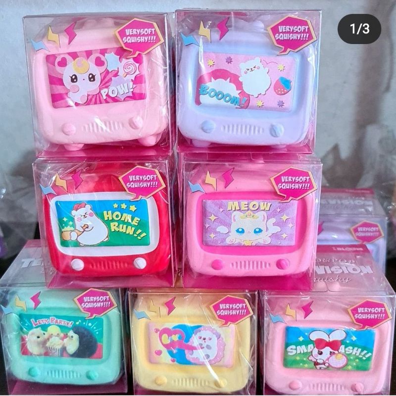 Đồ chơi Squishy tivi chính hãng Ibloom