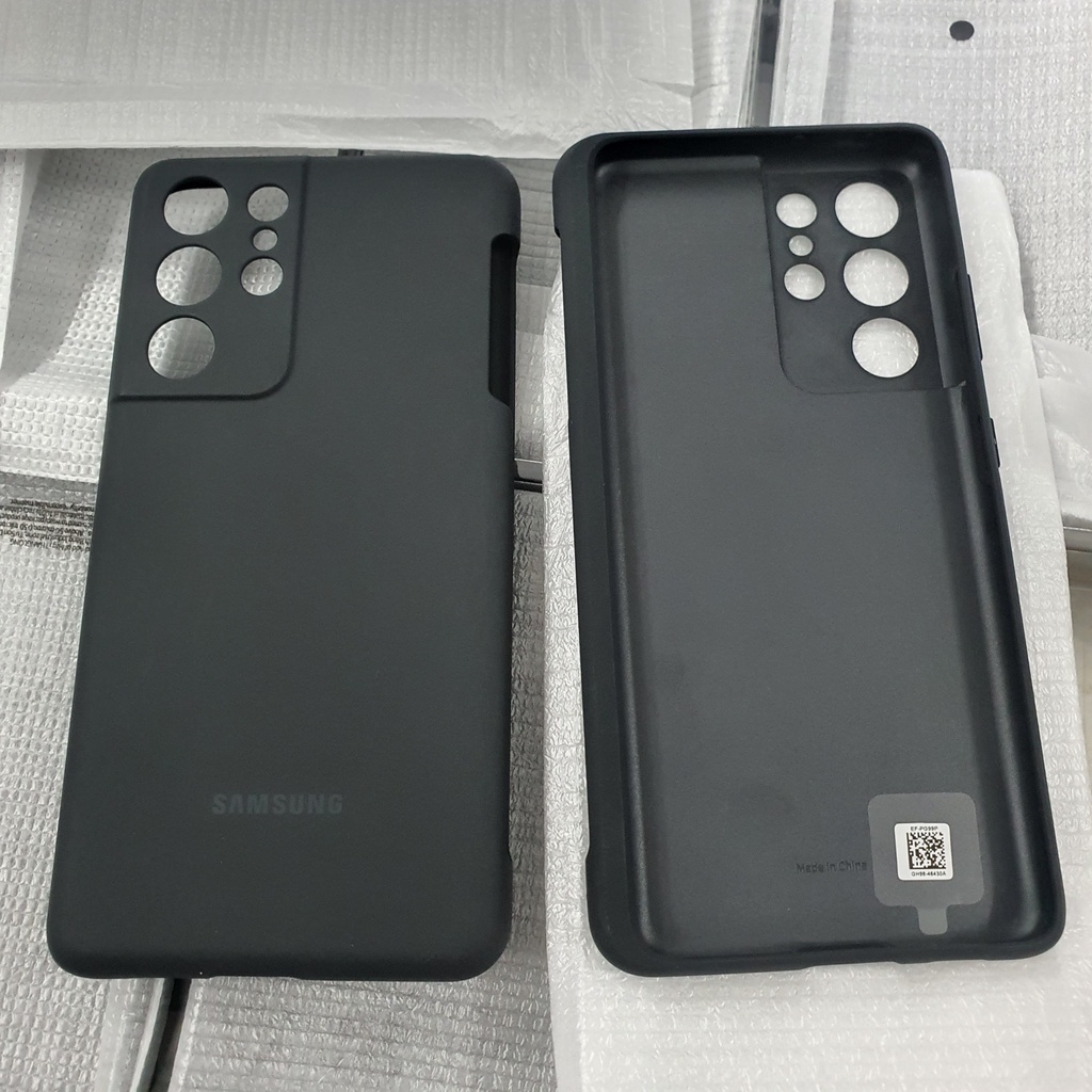 Ốp Lưng Samsung Galaxy S21 Ultra Chính Hãng, Có Khe Cắm Bút , Silicon Chống Bẩn