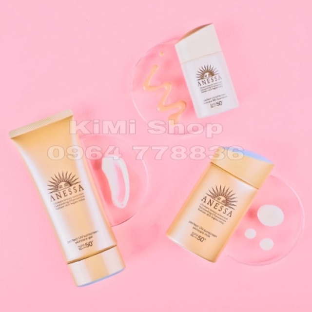 [Mã COS1904 giảm 8% đơn 300K] (MẪU MỚI NHẤT 2020) Kem chống nắng anessa Gel 90g | BigBuy360 - bigbuy360.vn