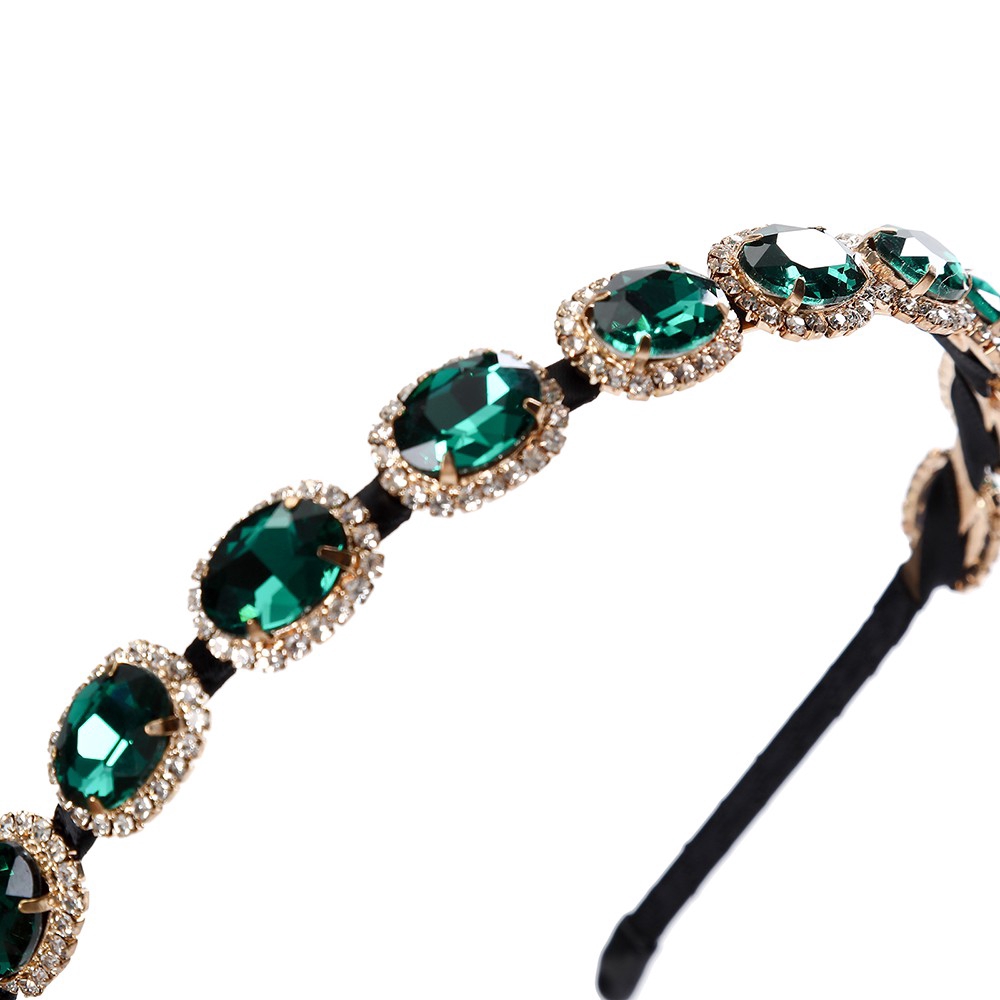 Cài tóc đính đá phong cách Hàn Quốc thanh lịch dành cho nữ tóc