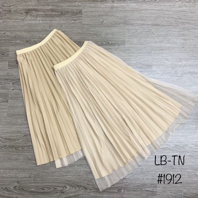 Chân váy xoè xếp ly nhũ ren ( kèm video) | BigBuy360 - bigbuy360.vn