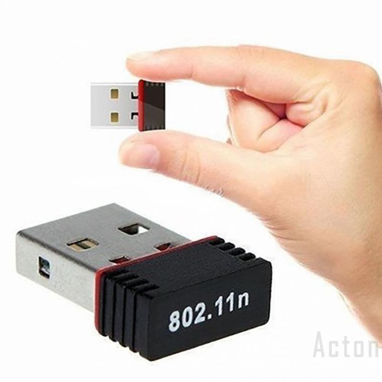 USB Wifi acton mini không dây 2.4G 150Mbps cho pcmac