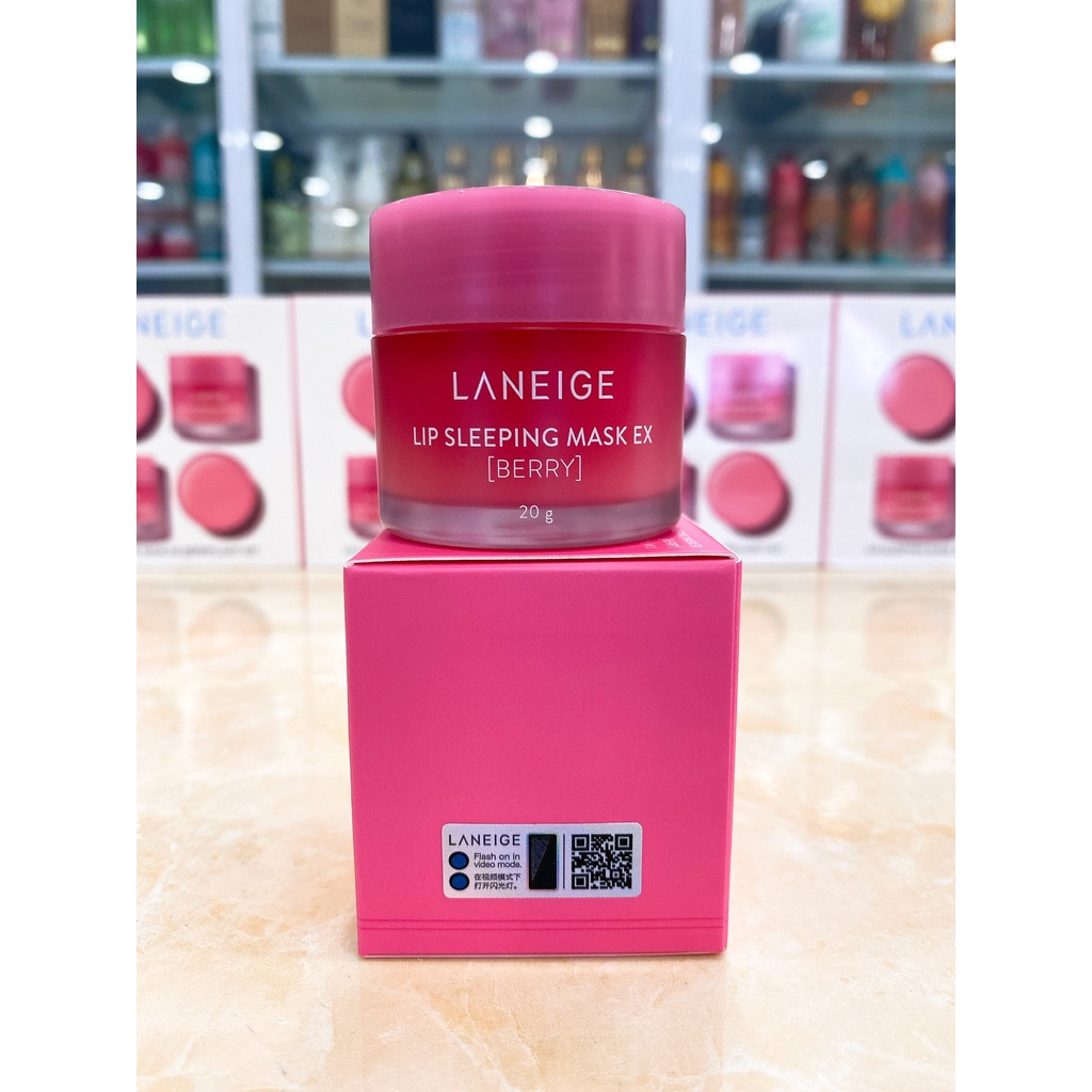 Mặt Nạ Ngủ Cho Môi Laneige Lip Sleeping Mask - Berry (20g) Hàn Quốc