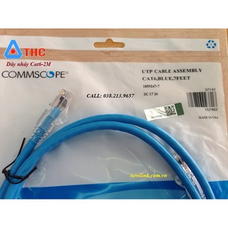 Dây nhẩy Patch cord Commscope cat6 dài 5m