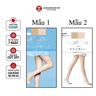 Quần Tất Nội Địa Nhật Siêu Dai Sabrina Tough Gunze Chống Xước Chống Tia UV Thon Gọn Đùi