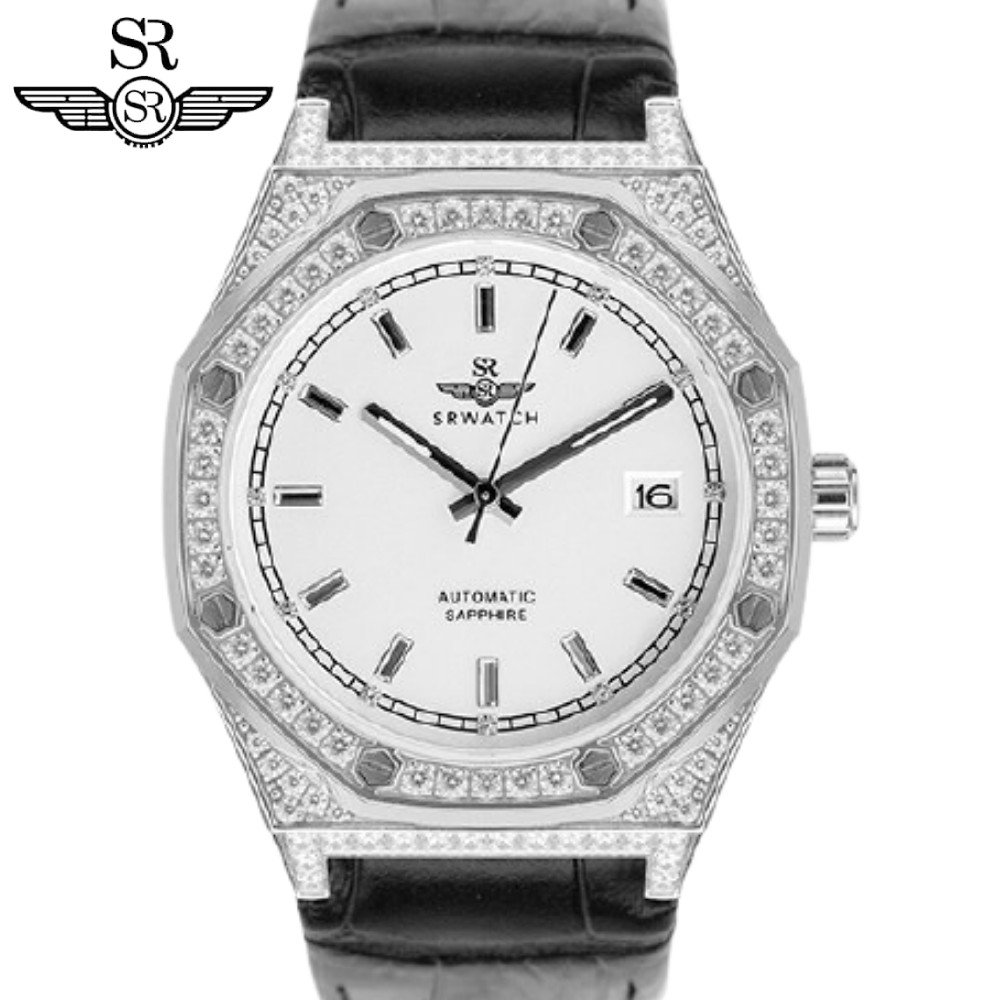 Đồng hồ nam SRWATCH SG99991.4603GLA mặt kính Sapphire Crystal đính kim cương đảng cấp quý ông lịch lãm quý tộc