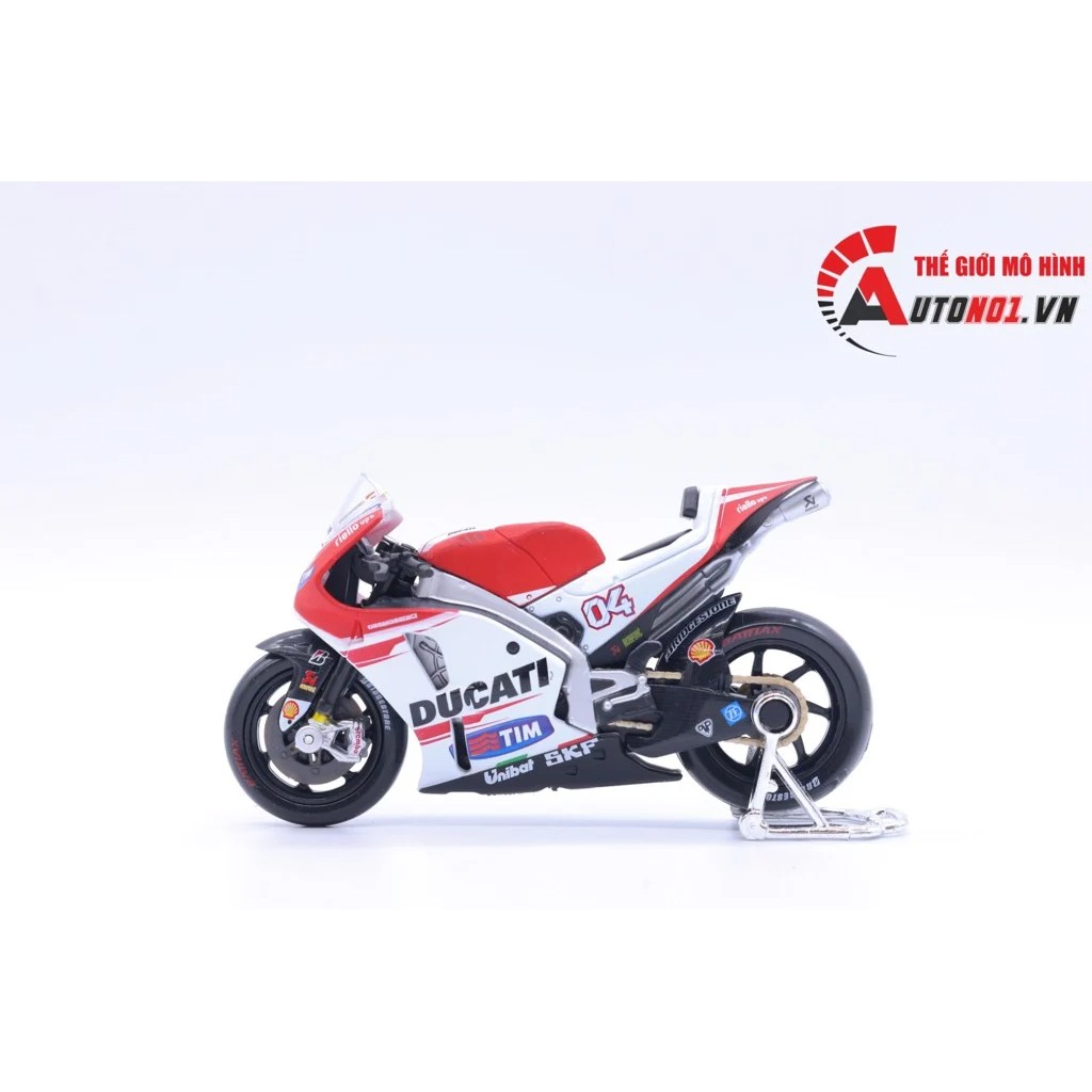 MÔ HÌNH XE MOTO GP DUCATI DESMOSEDICI 2015 NO.04 1:18 MAISTO 1797