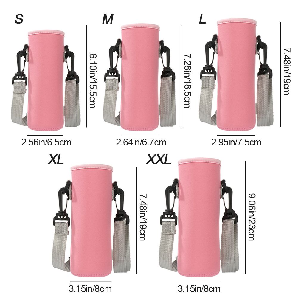 Vỏ Bọc Bình Nước Thể Thao Có Dây Đeo Tiện Dụng