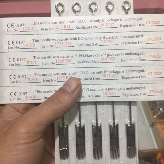 Kim xăm 25RM bán lẻ