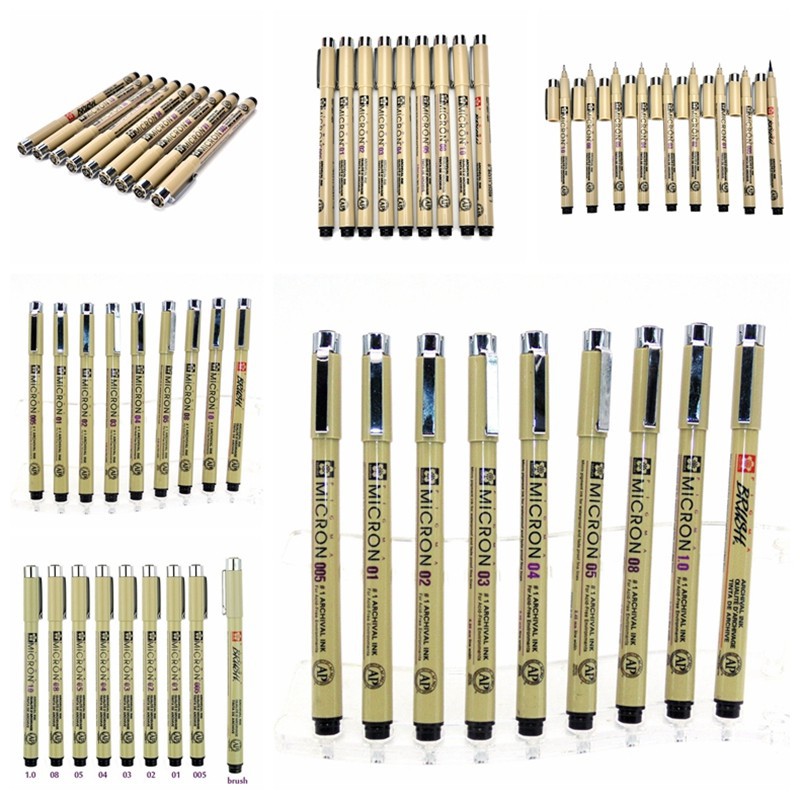 9 Bút vẽ mỹ thuật Sakura Pigma