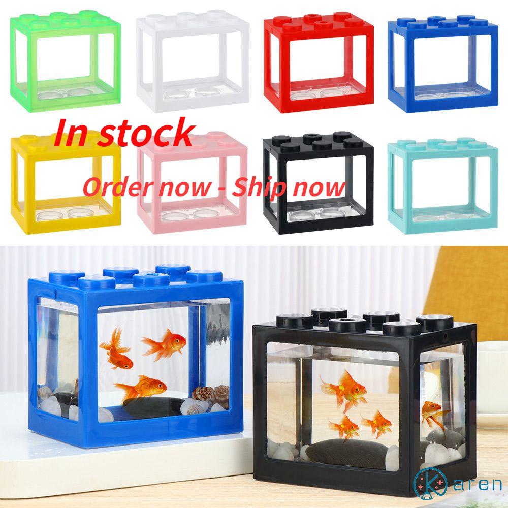 Mới Bể cá PVC nhỏ đầy màu sắc dễ thương