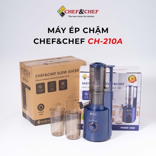 Máy ép chậm nguyên quả cao cấp chef&chef ch-210a hàng chính hãng nội địa trung
