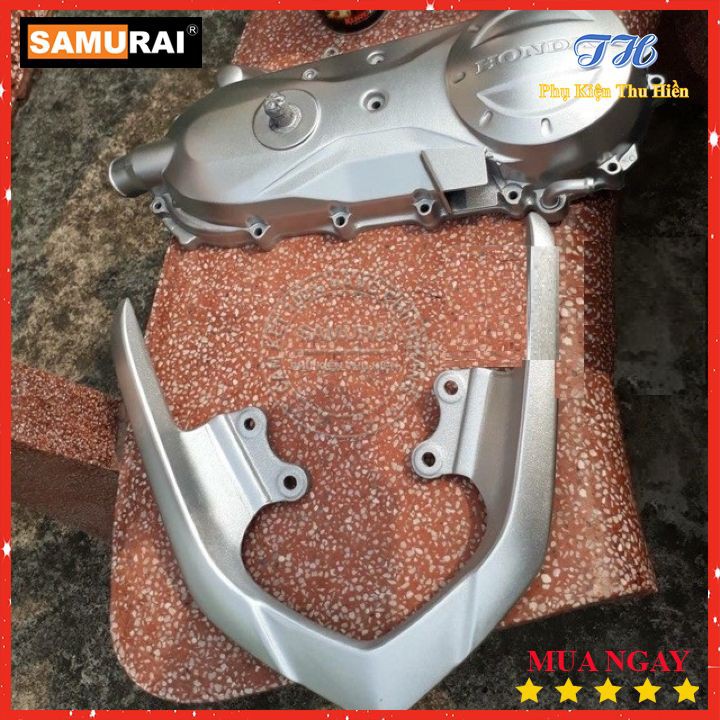 Combo 4 Chai Sơn xịt Samurai Màu Bạc Lấp Lánh Gồm: UCH210 - 3/124 - 39/1701 - K1K