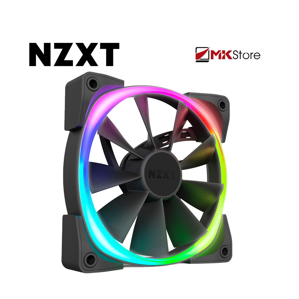 [Mã 254ELSALE giảm 7% đơn 300K] Quạt làm mát NZXT AER RGB 2 Single 12cm / Fan Controller
