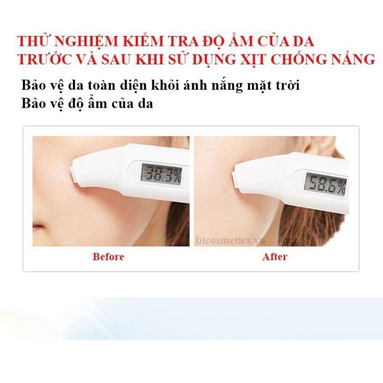 Xịt Chống Nắng Trắng Da 150Ml, xịt chống nắng chuẩn Trung Quốc