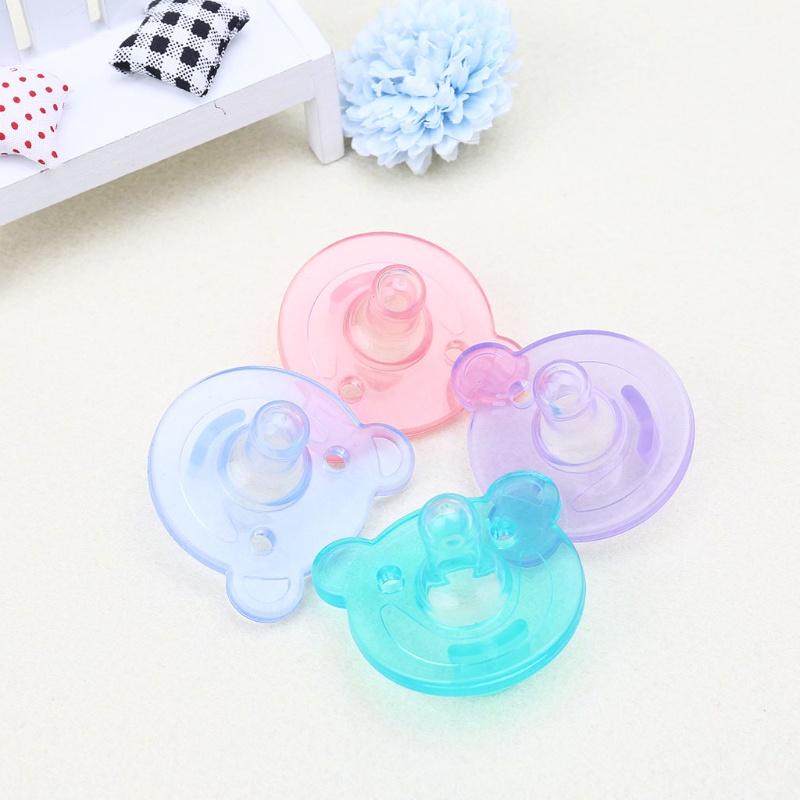 Núm Vú Giả Chỉnh Hình Bằng Silicon Mềm Hình Gấu Dễ Thương Cho Bé 0-18 Tháng Tuổi