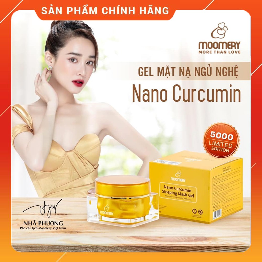 CHÍNH HÃNG - GEL MẶT NẠ NGỦ NGHỆ NANO NHÃ PHƯƠNG - MOOMERY - MẶT NẠ  MỜ  THÂM - NÁM MUA -3 TẶNG 1 SỮA ONG CHÚA