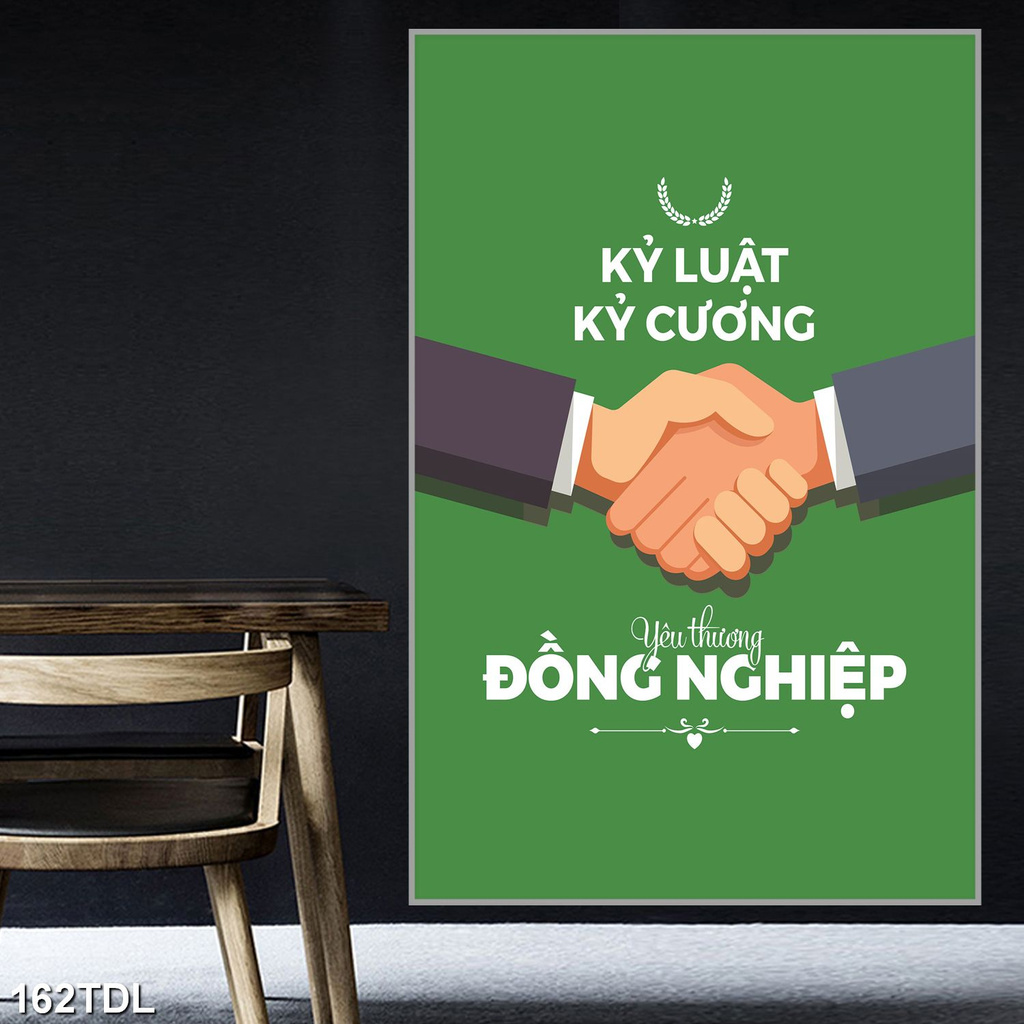 DECAL SLOGAN TRANG TRÍ VĂN PHÒNG SỐ 162