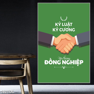 DECAL SLOGAN TRANG TRÍ VĂN PHÒNG SỐ 162