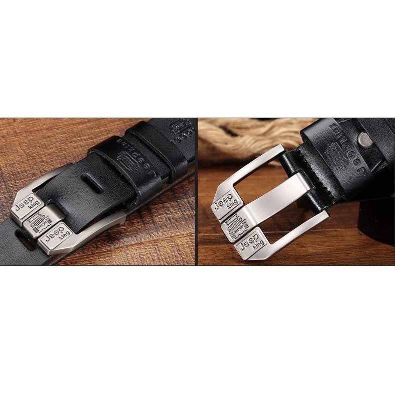 Thắt lưng Da Bò Thật nam cao cấp – Họa tiết trên thật mặt độc đáo Quý Ông 2020