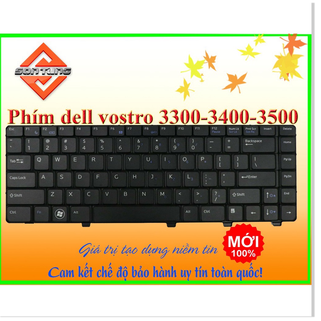 🎯️ Bàn Phím Laptop Dell Vostro 3300 3400 3500