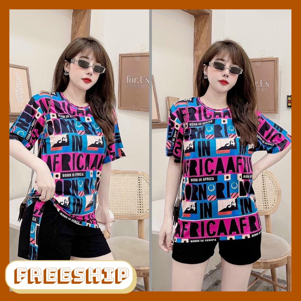 Đồ Bộ Nữ 🔆FREESIZE🔆 Bộ Thể Thao Nữ Form Rộng Họa Tiết Chất Thun Cotton Đủ Size M L XLXXL.