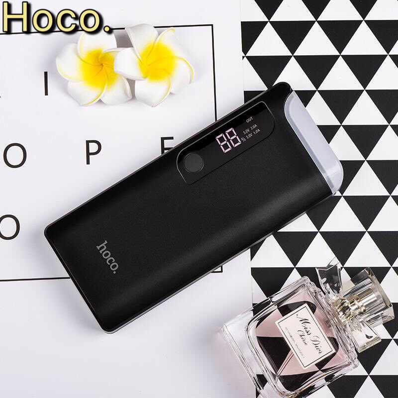 Pin sạc dự phòng 15000mAh kiêm đèn led đọc sách Hoco B27 Hàng chính hãng