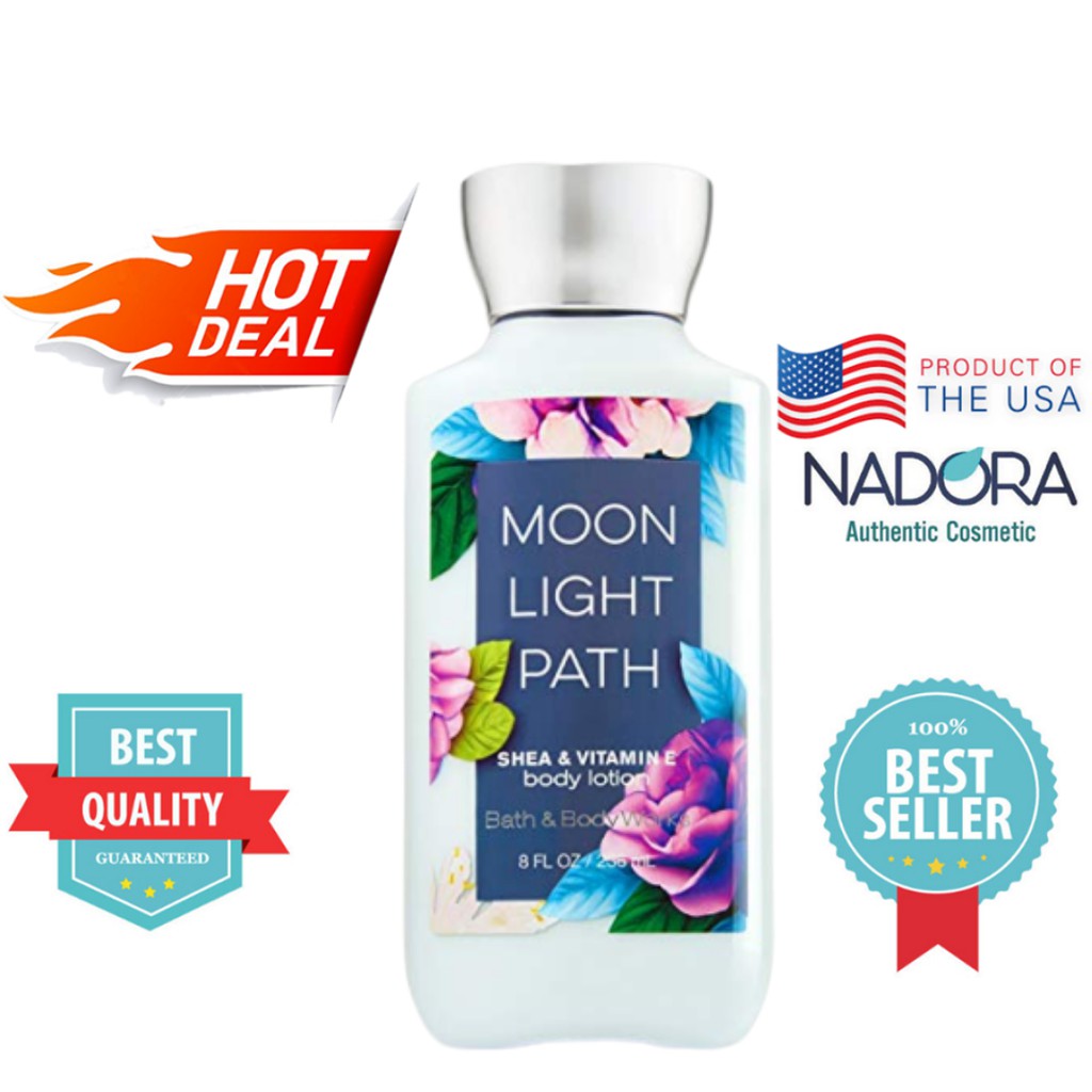 DƯỠNG THỂ BATH AND BODY WORKS - MOONLIGHT PATH - 236ML