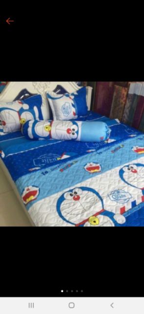 Ga bộ 4 món cotton 1m2 1m4 1m6 1m8 x 2m x cao10cm